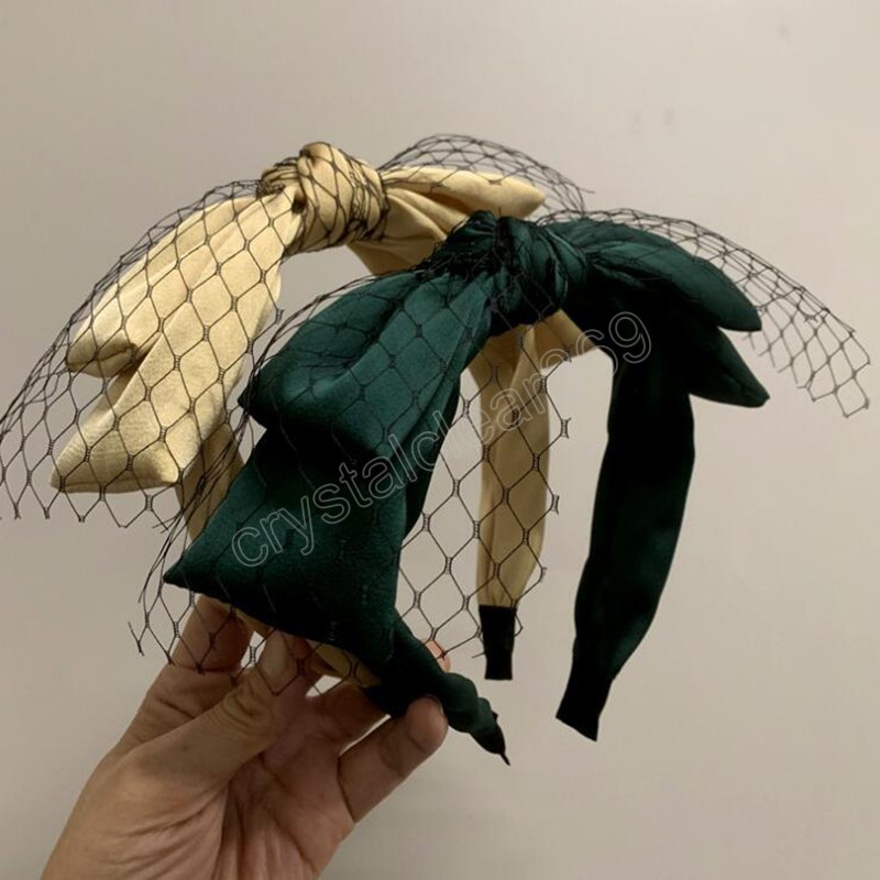 Fashion Hairband For Adult Double Layer Big Bowknot Headband Elegant Black Mesh Headwear Summer Hair Accessories 
Fashion Hairband For Adult Double Layer Big Bowknot Headband Elegant Black Mesh Headwear Summer Hair Accessories