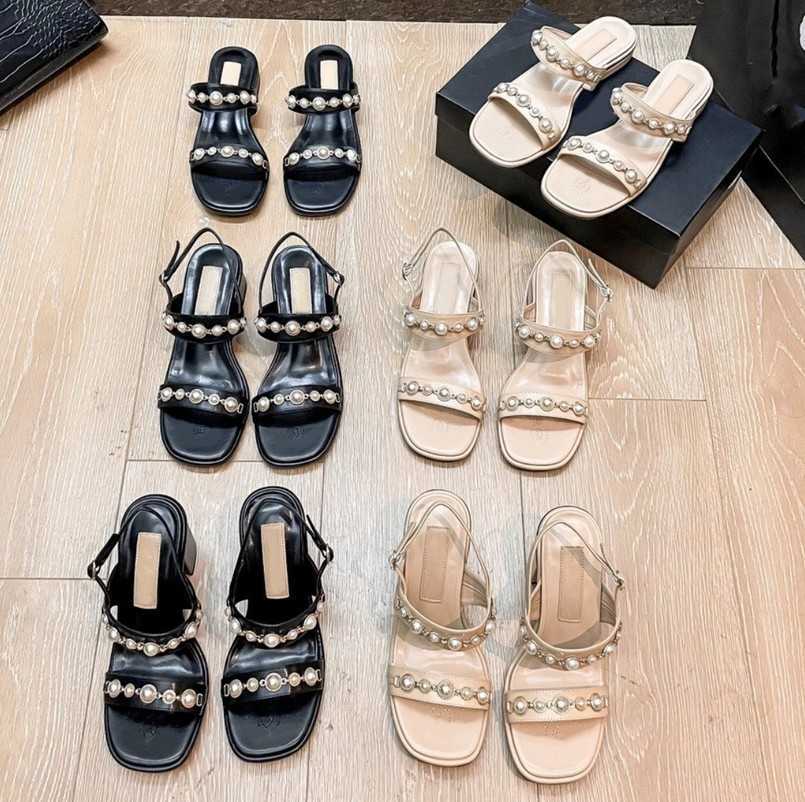 Best Quality Womens High Heels Sandal Pumps Pearl Embellished Slippers Summer Mid Chunky Block Heel Slides Slingback Interlocking C Mule Flip Flops 2.5CM 5CM 9CM, Cnl5164
Best Quality Womens High Heels Sandal Pumps Pearl Embellished Slippers Summer Mid Chunky Block Heel Slides Slingback Interlocking C Mule Flip Flops 2.5CM 5CM 9CM, Cnl5164