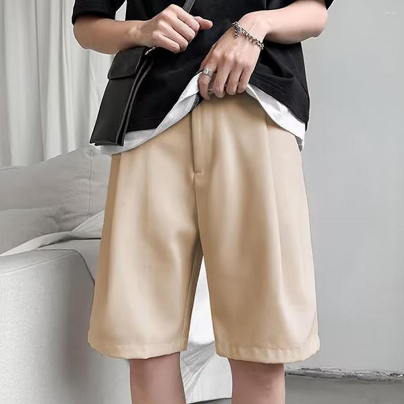 Men's Shorts Trendy Short Suit Pants Colorfast Mid-rise Quick Drying Men Knee Length Office Versatile, Black
Men's Shorts Trendy Short Suit Pants Colorfast Mid-rise Quick Drying Men Knee Length Office Versatile, Black