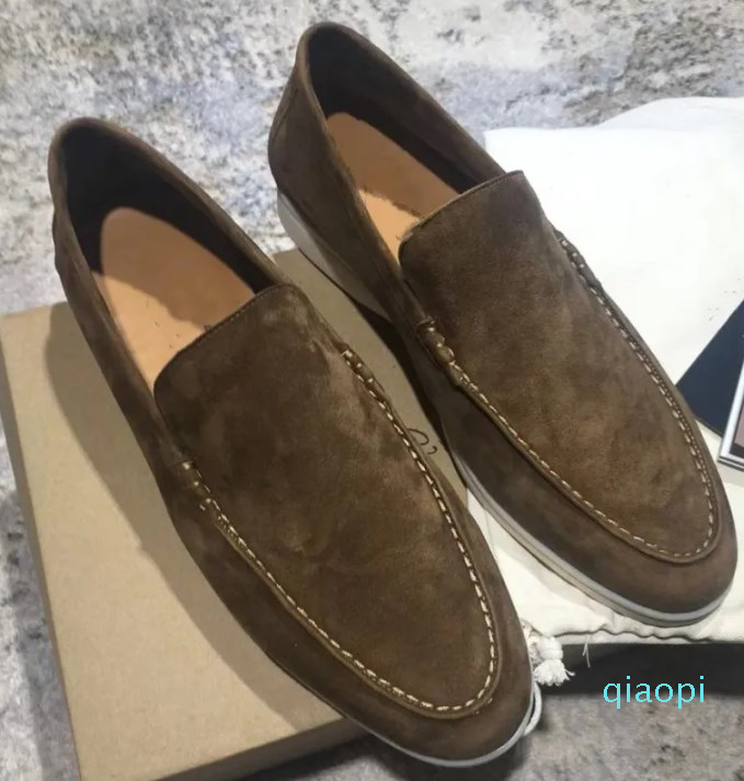 summer charm embellishment stroll suede loafers shoes genuine leather ladies men's casual flat shoes flat shoes, As pic
summer charm embellishment stroll suede loafers shoes genuine leather ladies men's casual flat shoes flat shoes, As pic