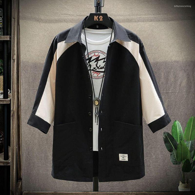 Men' Casual Shirts Patchwork Japan Style Summer Cotton Loose Safari Cargo Men Shirt Streetwear Oxford Anti-wrinkle Corlor Contrast, Pea green
Men' Casual Shirts Patchwork Japan Style Summer Cotton Loose Safari Cargo Men Shirt Streetwear Oxford Anti-wrinkle Corlor Contrast, Pea green