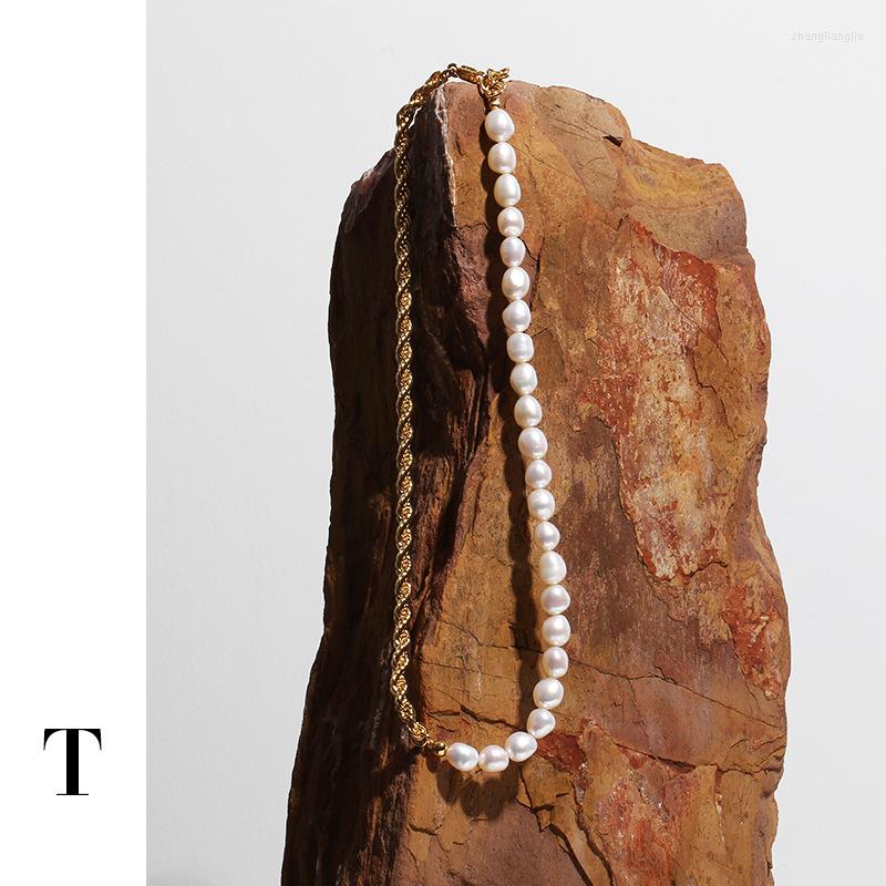 Chains Retro Chic 18K Gold Plated Brass Pearl Necklace Fashion Jewelry For Women Elegance Daily Wear Cool Gift Wedding
Chains Retro Chic 18K Gold Plated Brass Pearl Necklace Fashion Jewelry For Women Elegance Daily Wear Cool Gift Wedding
