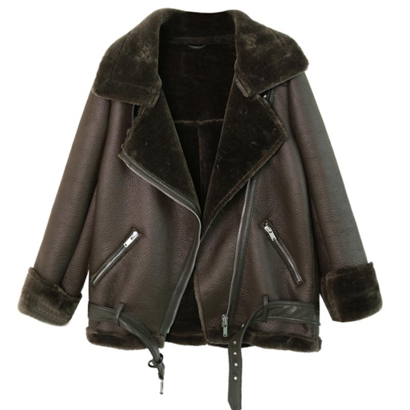 Women's Fur & Faux Thick Warm Velvet Jackets Women Coats European And American Style Autumn Winter Automotive Overcoat Woman A183, Picture shown
Women's Fur & Faux Thick Warm Velvet Jackets Women Coats European And American Style Autumn Winter Automotive Overcoat Woman A183, Picture shown