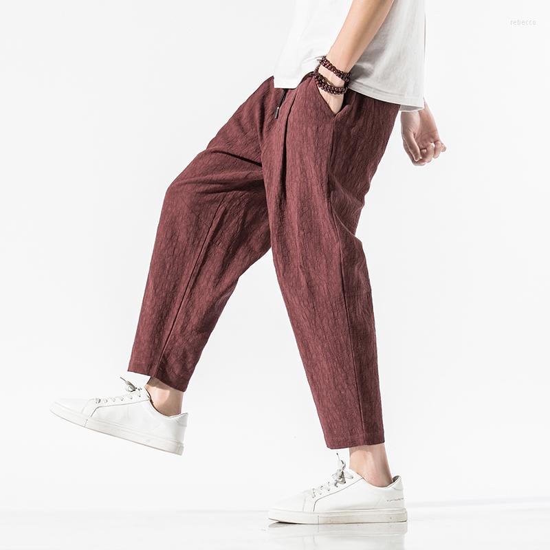 Men's Pants Cotton Casual Linen Summer Harem Ankle-length Chinese 2023 Men's Style Male Oversize Vintage -5XL, Black
Men's Pants Cotton Casual Linen Summer Harem Ankle-length Chinese 2023 Men's Style Male Oversize Vintage -5XL, Black