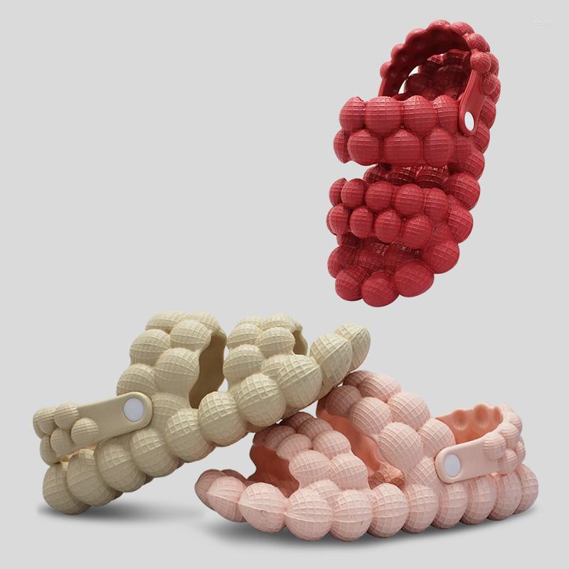 Slippers 2023 Fashion Massage Sandals For Women Street Style Platform Bubble Men Non Slip Summer Shoes Couples Indoor Slides, Red
Slippers 2023 Fashion Massage Sandals For Women Street Style Platform Bubble Men Non Slip Summer Shoes Couples Indoor Slides, Red