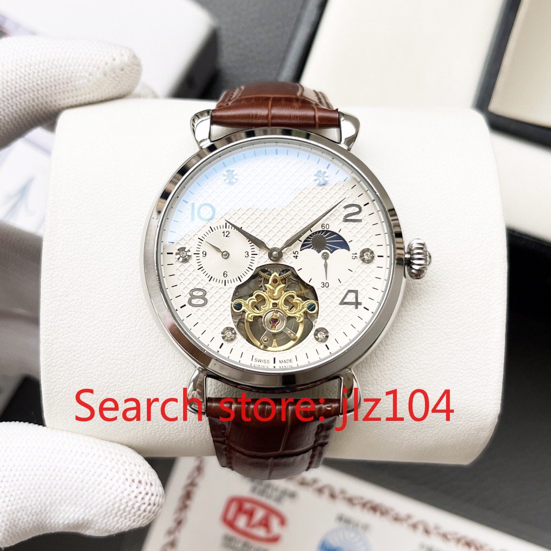 LLS Men's mechanical watch, multifunction, sapphire crystal, automatic mechanical movement, stainless steel case, 42 mm, high quality clone,ww
LLS Men's mechanical watch, multifunction, sapphire crystal, automatic mechanical movement, stainless steel case, 42 mm, high quality clone,ww