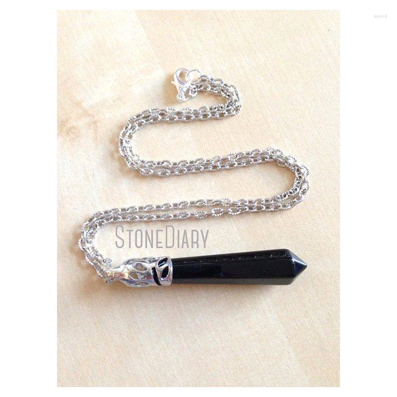 Pendant Necklaces NM15961 Chakra Reiki Healing Spiritual Onyx Crystal Necklace Point Pendulum
Pendant Necklaces NM15961 Chakra Reiki Healing Spiritual Onyx Crystal Necklace Point Pendulum