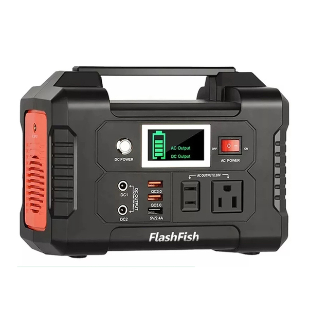 FlashFish AC 151Wh Portable Generator 200W Solar Power Station LiFePO4 Battery For Home Camping Fishing Emergency Power Supply 
FlashFish AC 151Wh Portable Generator 200W Solar Power Station LiFePO4 Battery For Home Camping Fishing Emergency Power Supply