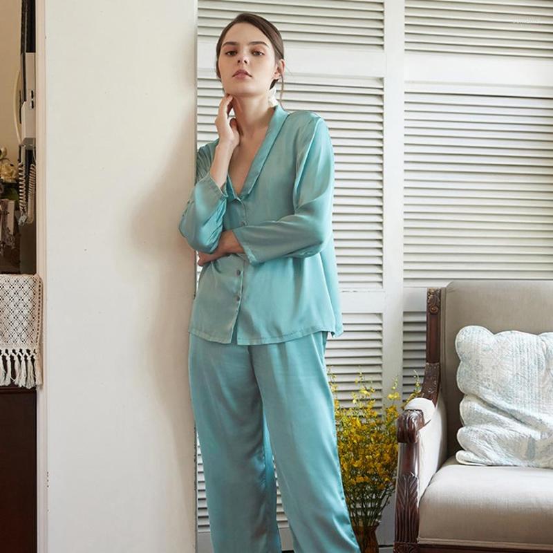 Women' Sleepwear Sexy V-neck Pyjamas Suit Women Rayon Loose Sleep Sets Loungewear Lingerie Casual 2pcs Shirt&pant Nightwear Home Wear, Color 1
Women' Sleepwear Sexy V-neck Pyjamas Suit Women Rayon Loose Sleep Sets Loungewear Lingerie Casual 2pcs Shirt&pant Nightwear Home Wear, Color 1