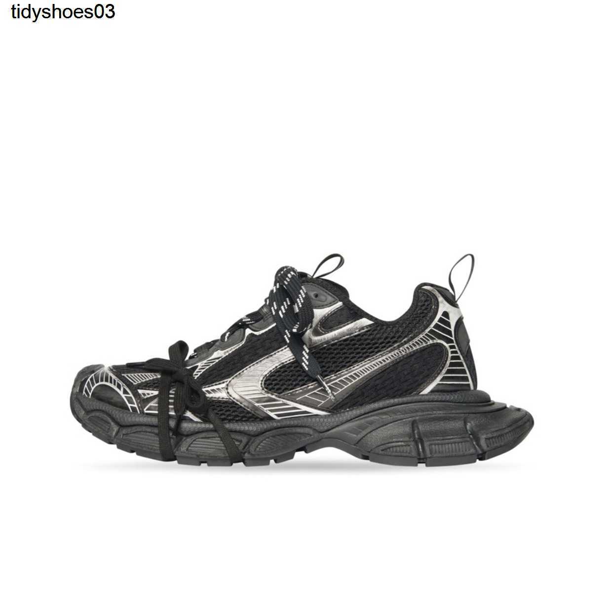 Designer Dress Shoes Paris 3XL Men's and women's sports shoes Lace Up Fashion Anti slip Low Top Dad Shoes Black Silver Counter Shipping, Hei yin
Designer Dress Shoes Paris 3XL Men's and women's sports shoes Lace Up Fashion Anti slip Low Top Dad Shoes Black Silver Counter Shipping, Hei yin