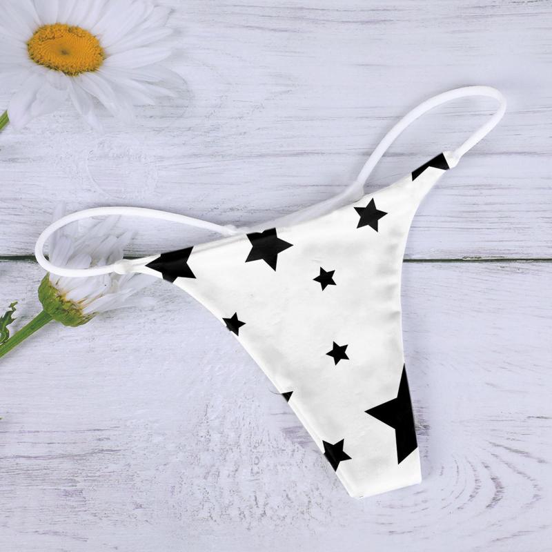 Women's Panties 2023 Women Printed Underwear Sexy Female Thongs G String Low Waist Underpant, Green
Women's Panties 2023 Women Printed Underwear Sexy Female Thongs G String Low Waist Underpant, Green