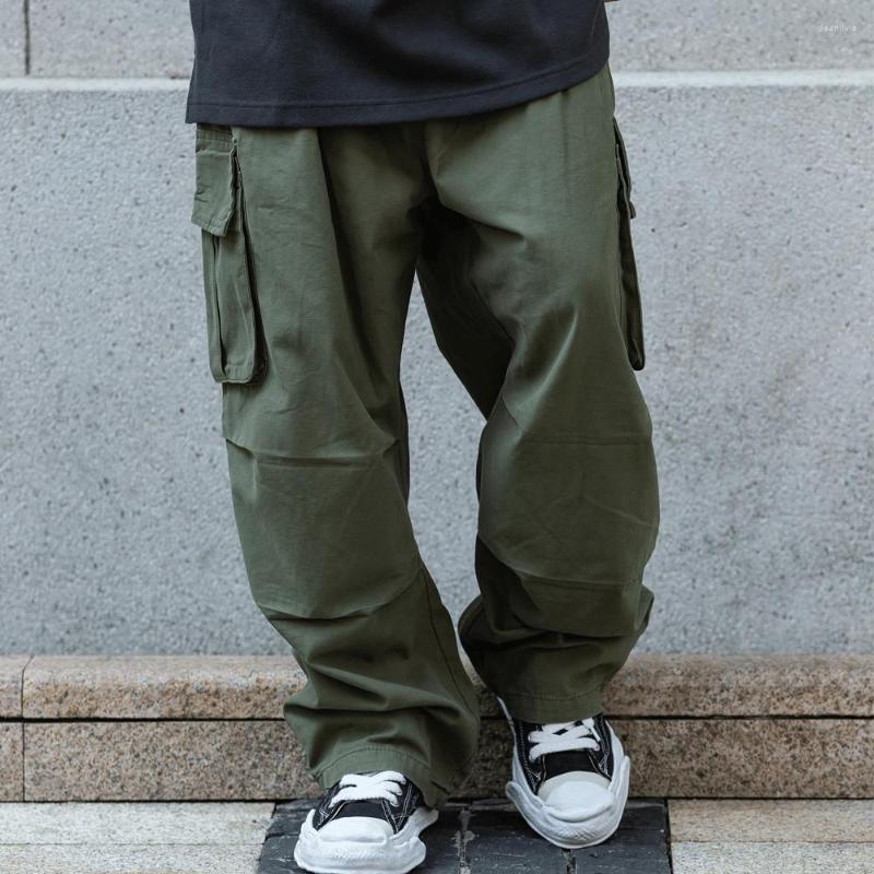 Men's Pants Solid Color Multi-pocket Overalls Men's Street Loose Wide Leg Casual Straight Trousers, Black
Men's Pants Solid Color Multi-pocket Overalls Men's Street Loose Wide Leg Casual Straight Trousers, Black