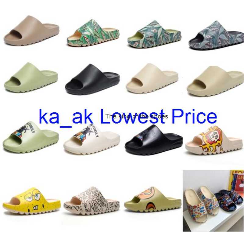 Top quality SLRN slipper sandals sandal Graffiti Desert Sand Triple Black White Resin west Slide Foam Runner Sesame Street pattern pure core, Box
Top quality SLRN slipper sandals sandal Graffiti Desert Sand Triple Black White Resin west Slide Foam Runner Sesame Street pattern pure core, Box