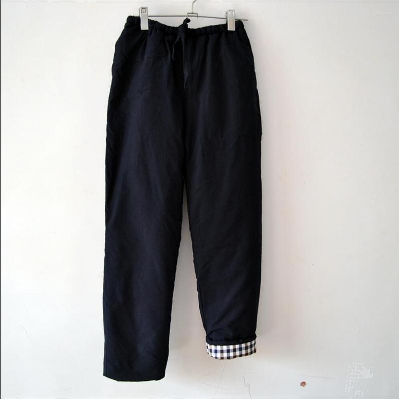 Men's Pants S-3xl Chinese Style Men's Winter Straight Elastic Waist Thicken Warm In The Elderly Trousers Casual Thermal, Dark blue
Men's Pants S-3xl Chinese Style Men's Winter Straight Elastic Waist Thicken Warm In The Elderly Trousers Casual Thermal, Dark blue