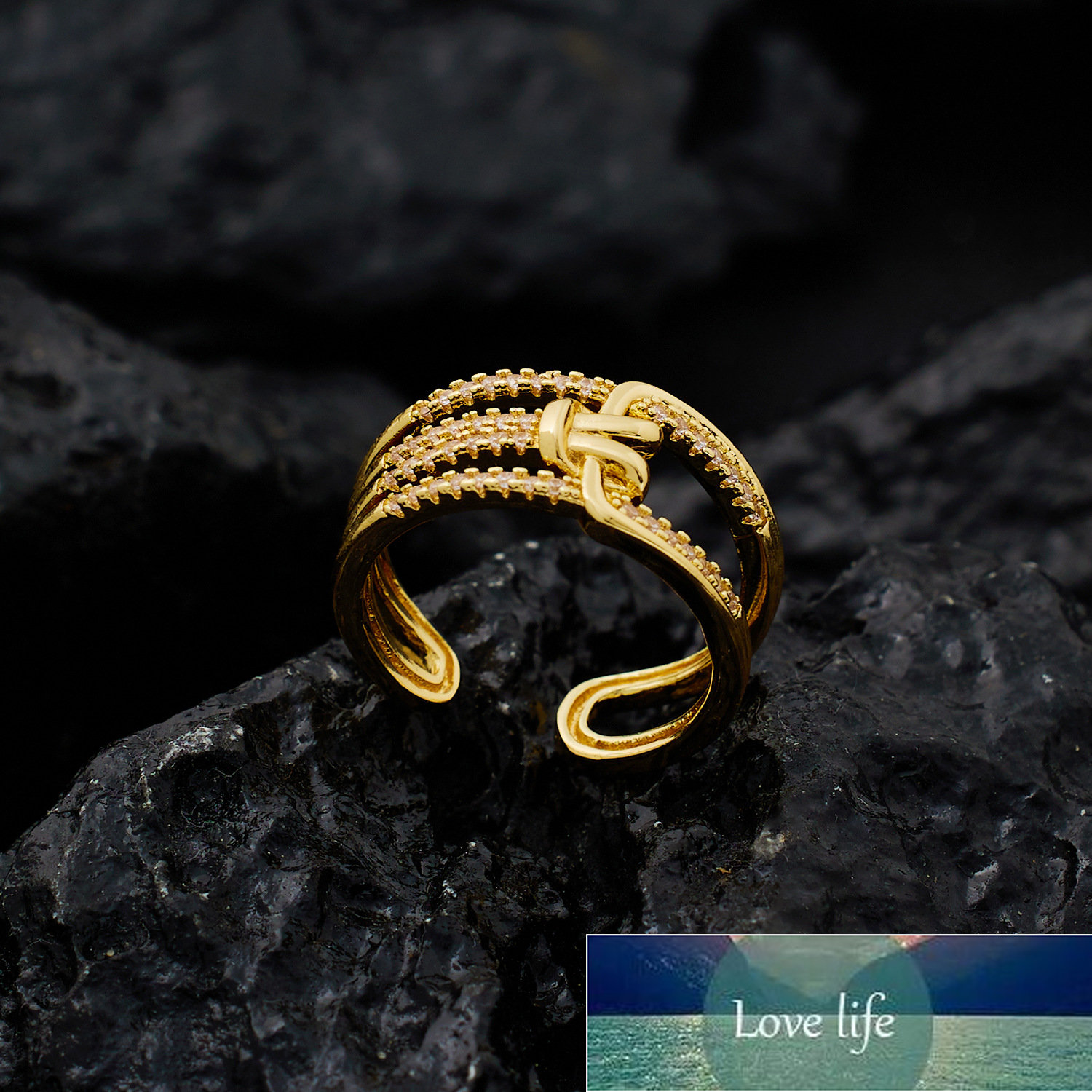 New Original Design Three Ring Open Ring Special Interest Personality Fashion High Sense Ring Internet Celebrity Same Style
New Original Design Three Ring Open Ring Special Interest Personality Fashion High Sense Ring Internet Celebrity Same Style