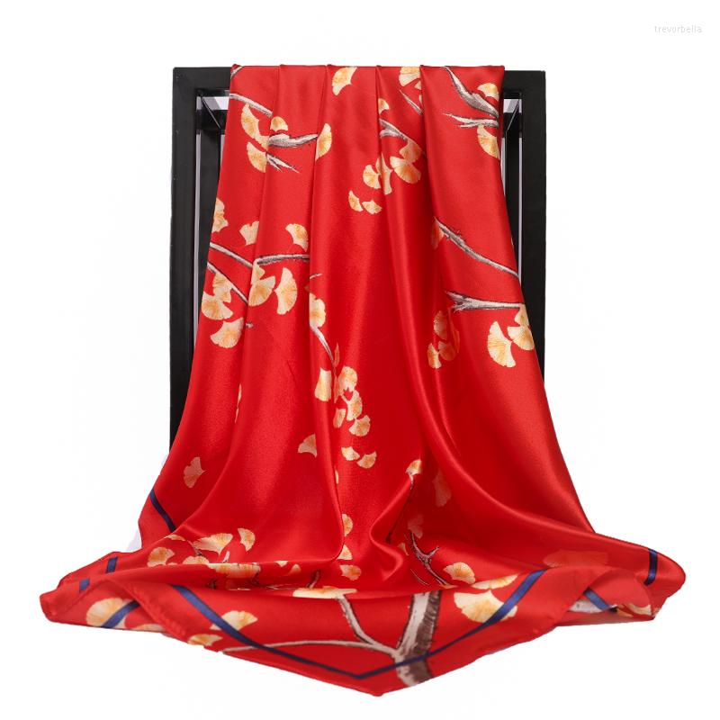 Scarves Europe And America Silk Luxury 90X90CM Square Shawls Four Seasons Kerchief Fashion Style Sunscreen Headcloth
Scarves Europe And America Silk Luxury 90X90CM Square Shawls Four Seasons Kerchief Fashion Style Sunscreen Headcloth