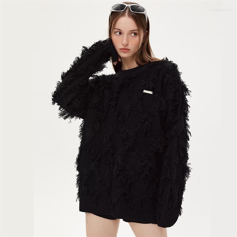 Women' Sweaters Design Women Tassel Sweater Chic Knitted Pullovers Men Casual Long Sleeve Tops Female Jumper Autumn Winter Loose Streetwear, Beige
Women' Sweaters Design Women Tassel Sweater Chic Knitted Pullovers Men Casual Long Sleeve Tops Female Jumper Autumn Winter Loose Streetwear, Beige