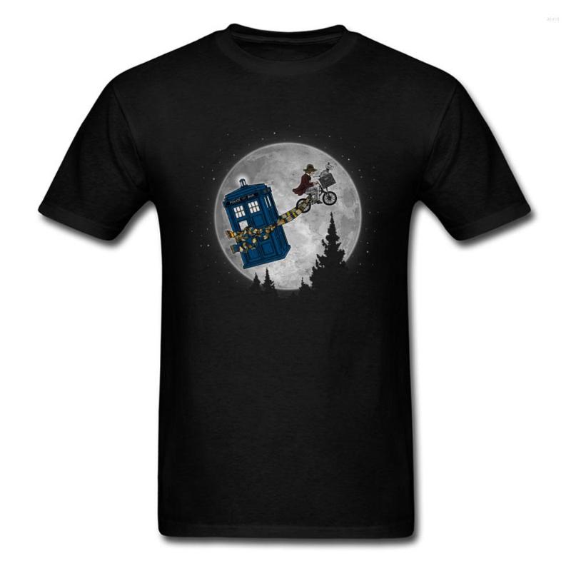 Men's T Shirts Extraterrestrial Dr. Who T-shirt Men Tardis Tops Funny Cartoon Shirt Moon Printed Tee Cotton Clothing Black, New shirsx22996
Men's T Shirts Extraterrestrial Dr. Who T-shirt Men Tardis Tops Funny Cartoon Shirt Moon Printed Tee Cotton Clothing Black, New shirsx22996