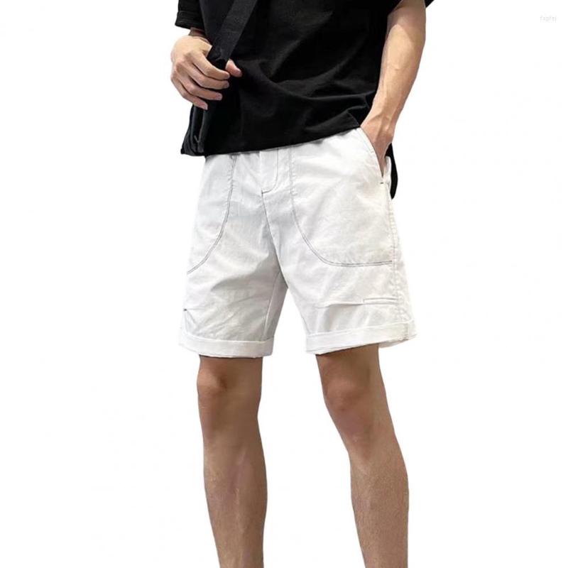 Men's Shorts Young Men Summer Straight Cargo Pockets Firm Stitching Streetwear, Black
Men's Shorts Young Men Summer Straight Cargo Pockets Firm Stitching Streetwear, Black