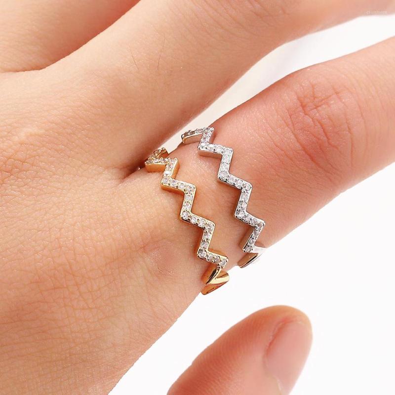 Cluster Rings Dainty Thin Opening Waves Z Inlaid Zirconia For Women Korean Chic Finger Accessories Fashion Jewelry Christmas Gift KCR048
Cluster Rings Dainty Thin Opening Waves Z Inlaid Zirconia For Women Korean Chic Finger Accessories Fashion Jewelry Christmas Gift KCR048
