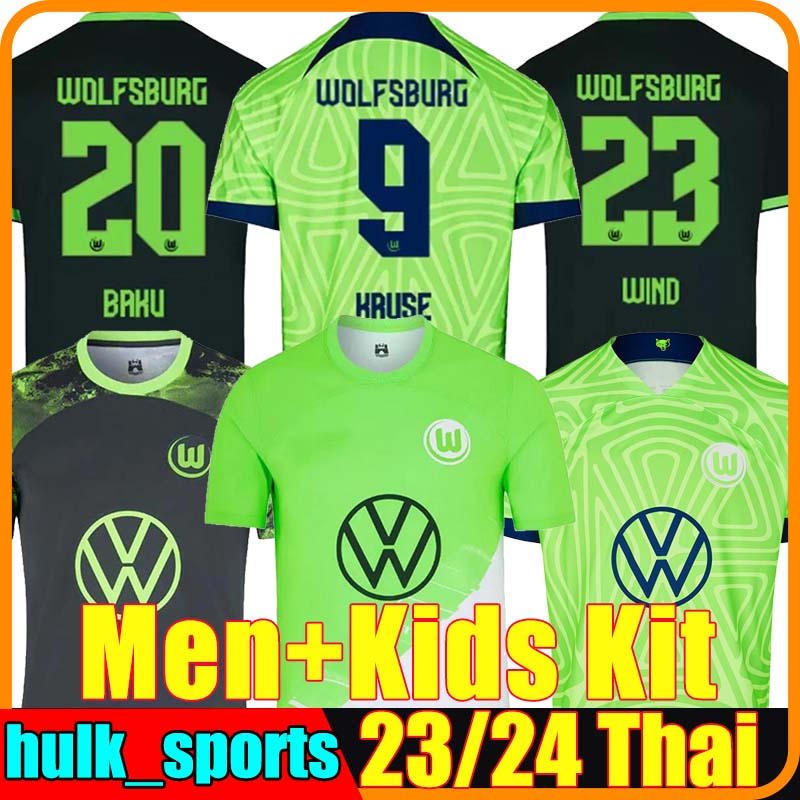 23/24 VfL Wolfsburg Soccer jerseys WEGHORST STEFFEN BREKALO 2023 2024 Football Shirt ARNOLD XAVER MBABU GUILAVOGUI MEHMEDI ROUSSILLON men kids kit uniforms, 22-23 home kids
23/24 VfL Wolfsburg Soccer jerseys WEGHORST STEFFEN BREKALO 2023 2024 Football Shirt ARNOLD XAVER MBABU GUILAVOGUI MEHMEDI ROUSSILLON men kids kit uniforms, 22-23 home kids