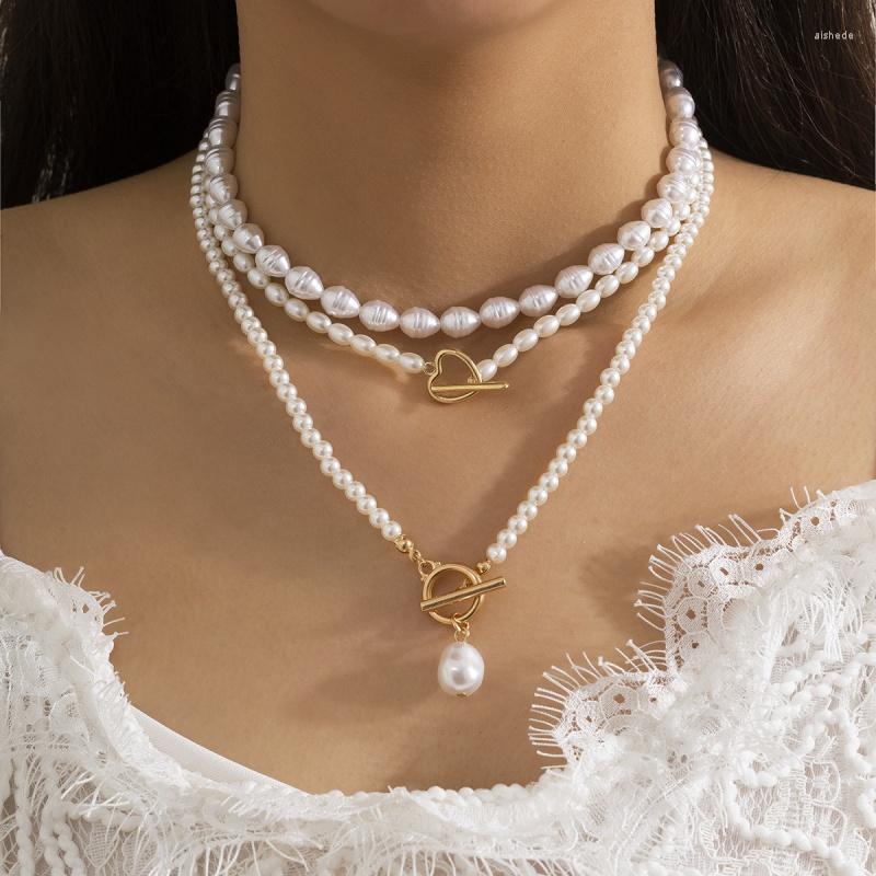 Chains Heart-Shaped OT Imitation Pearl Pendant Necklace Bohemian Adjustable Retro Card Clavicle Chain Insect For Women Girl Te
Chains Heart-Shaped OT Imitation Pearl Pendant Necklace Bohemian Adjustable Retro Card Clavicle Chain Insect For Women Girl Te