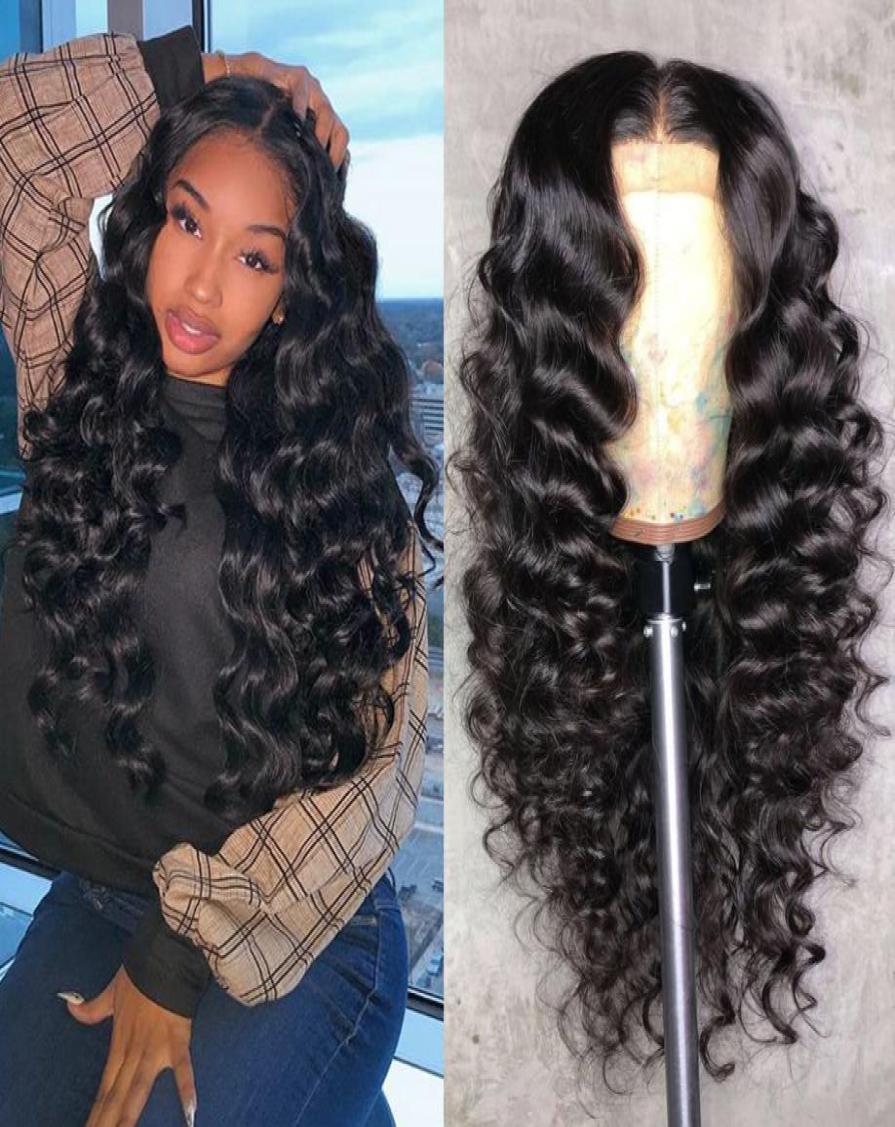 Malaysian Body Wave HD Transparent Lace Frontal Wigs Human Hair Wigs For Black Women 13X6 Lace Front Wig Pre Plucked Remy Hair6254