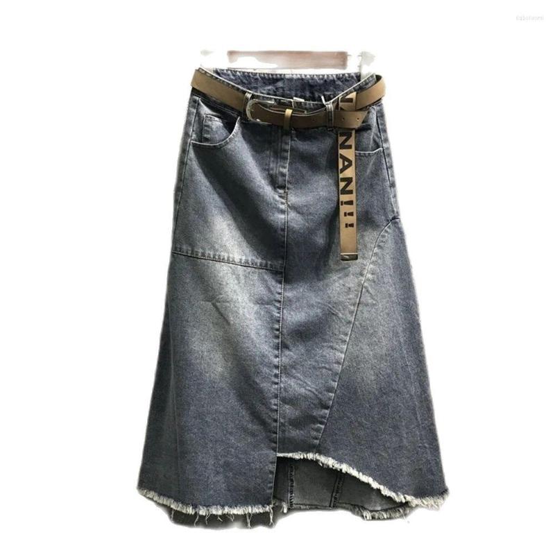 Skirts Women Jeans Skirt All-matched Summer Black Blue Solid Casual High Waist Denim Button Zippers Female
Skirts Women Jeans Skirt All-matched Summer Black Blue Solid Casual High Waist Denim Button Zippers Female