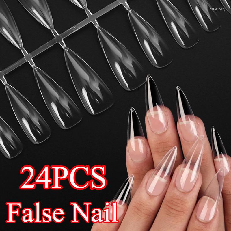 False Nails Clear Long Nail Ultra-thin Ballerina Stiletto Coffin Shape Acrylic Extension Full Cover French Tips Art Tools, 03
False Nails Clear Long Nail Ultra-thin Ballerina Stiletto Coffin Shape Acrylic Extension Full Cover French Tips Art Tools, 03