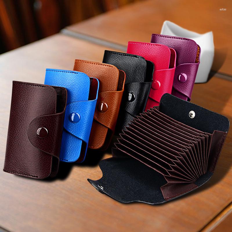 Card Holders High Quality Genuine Leather Unisex Business Holder Wallet Bank Case Id Bag Men Women Cardholder 13 Car, Brown
Card Holders High Quality Genuine Leather Unisex Business Holder Wallet Bank Case Id Bag Men Women Cardholder 13 Car, Brown