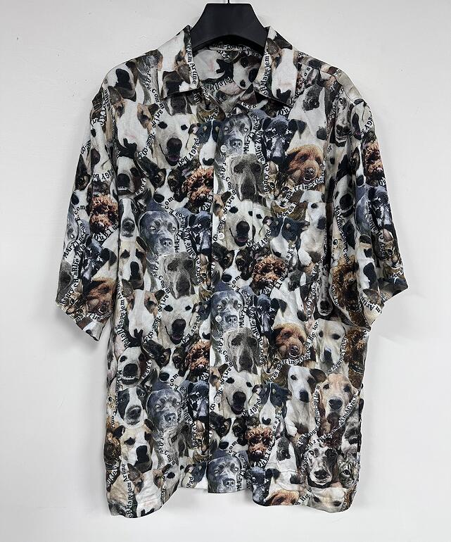 Men women cat dog printed short sleeved shirt casual loose summer, Pictures
