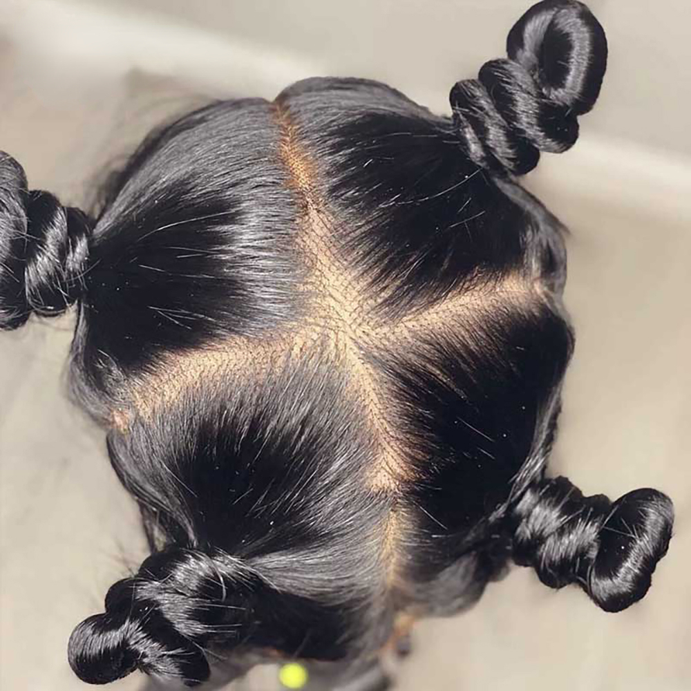 Free shipping Brazilian Straight Frontal For Black Women Silation Human Hair Black/Blonde /Blue /Pink/Red /White Transparent Lace Closure Wig Syntheti