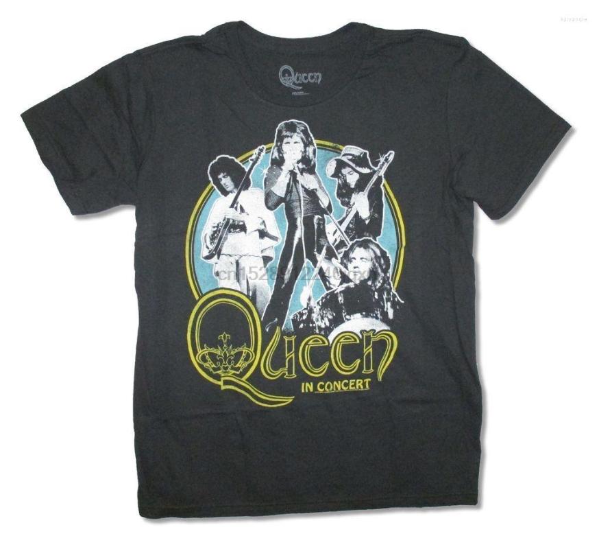 Men's T Shirts Queen In Concert Classic Band Image Adult Black Shirt Official Summer Man T-Shirt Tops Tees Tee Hipster O-Neck, New shirsx31048
Men's T Shirts Queen In Concert Classic Band Image Adult Black Shirt Official Summer Man T-Shirt Tops Tees Tee Hipster O-Neck, New shirsx31048