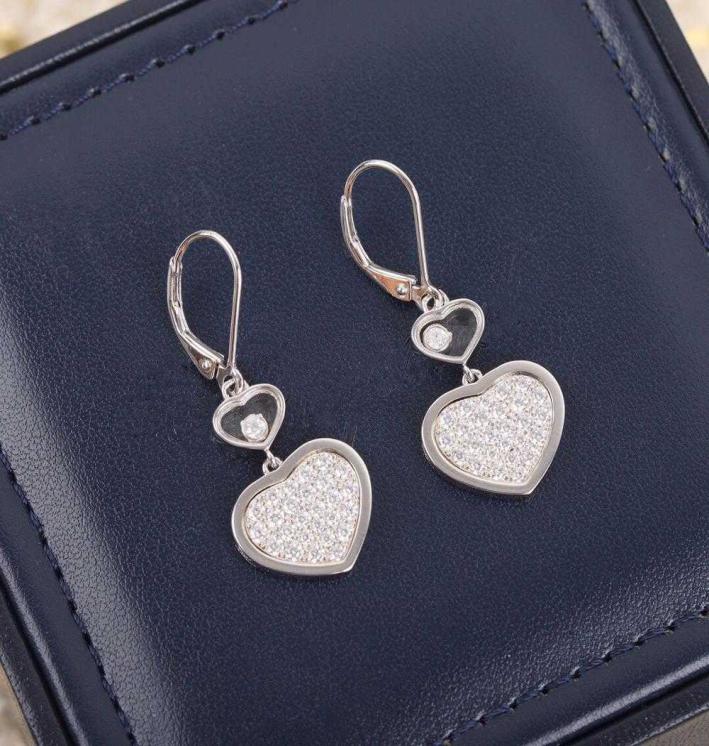Brand Pure 925 Sterling Silver Earrings Happy Full Diamond Heart White Gold 9255393149
Brand Pure 925 Sterling Silver Earrings Happy Full Diamond Heart White Gold 9255393149