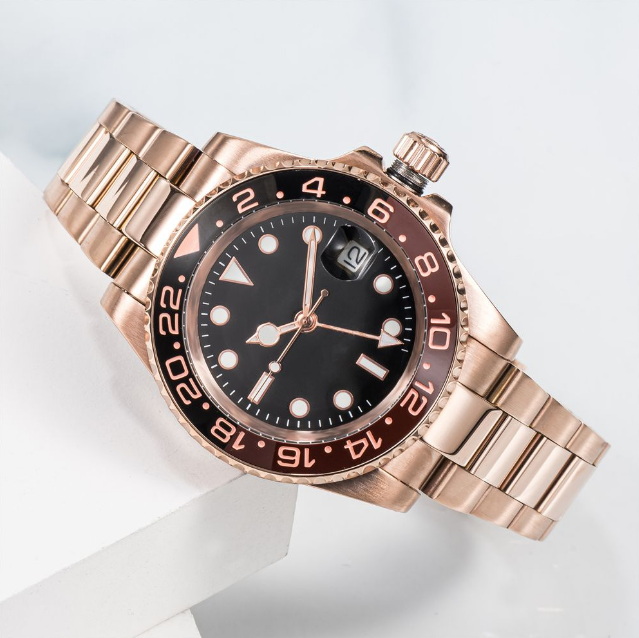 Luxury Mens Watch Automatic Mechanical Ceramic Watch 41mm All Stainless Steel Gliding Watch Buckle Swimming Watch Sapphire Luminous Watch Montre de Luxe submarine, Waterproof
Luxury Mens Watch Automatic Mechanical Ceramic Watch 41mm All Stainless Steel Gliding Watch Buckle Swimming Watch Sapphire Luminous Watch Montre de Luxe submarine, Waterproof