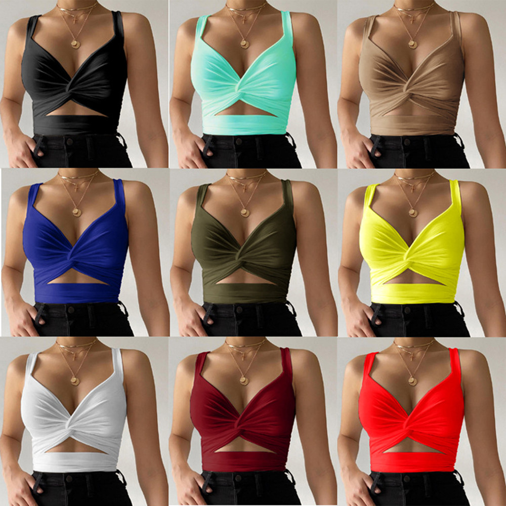 2023 Designer Women's Shirts Sexy Low Cut T-shirt Women Summer Y2k Solid Color Casual Sport Bodycon Tank Top Hollow Out Elastic Camisole Wholesale Bulk Clothes 9909
2023 Designer Women's Shirts Sexy Low Cut T-shirt Women Summer Y2k Solid Color Casual Sport Bodycon Tank Top Hollow Out Elastic Camisole Wholesale Bulk Clothes 9909