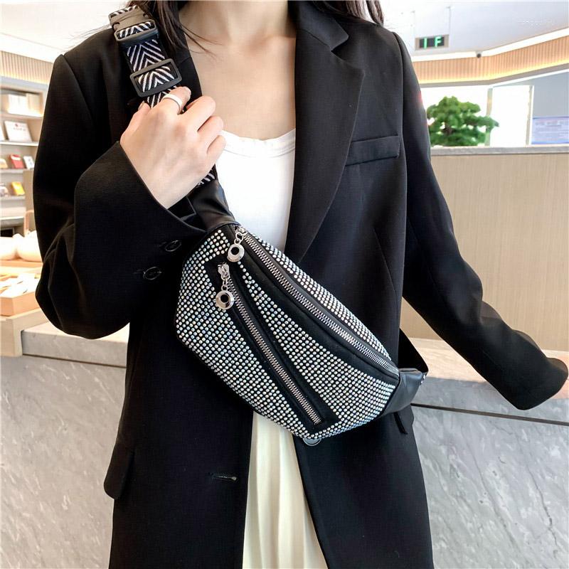 Waist Bags Fashion Leather Woman Belt Bag Ladies Diamond Fanny Pack Hip Designer Luxury Shoulder Crossbody Chest Chain, Color waist bag
Waist Bags Fashion Leather Woman Belt Bag Ladies Diamond Fanny Pack Hip Designer Luxury Shoulder Crossbody Chest Chain, Color waist bag