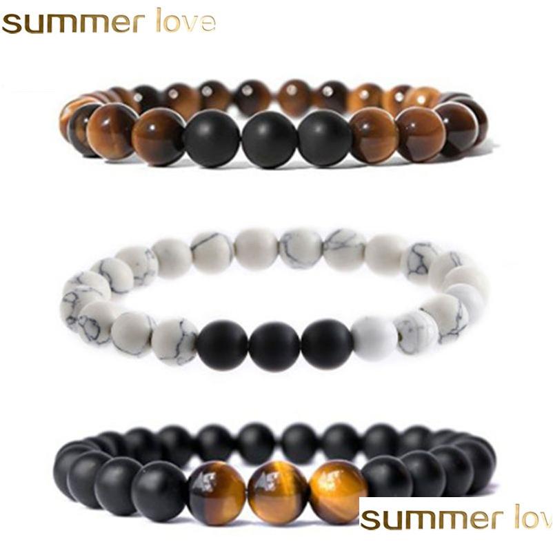 Beaded Natural Tiger Eye Stone Beads Bracelets Black White Matte Strand Bracelet Trendy Jewelry Gift For Women Men Drop Delivery Dhmqb
Beaded Natural Tiger Eye Stone Beads Bracelets Black White Matte Strand Bracelet Trendy Jewelry Gift For Women Men Drop Delivery Dhmqb