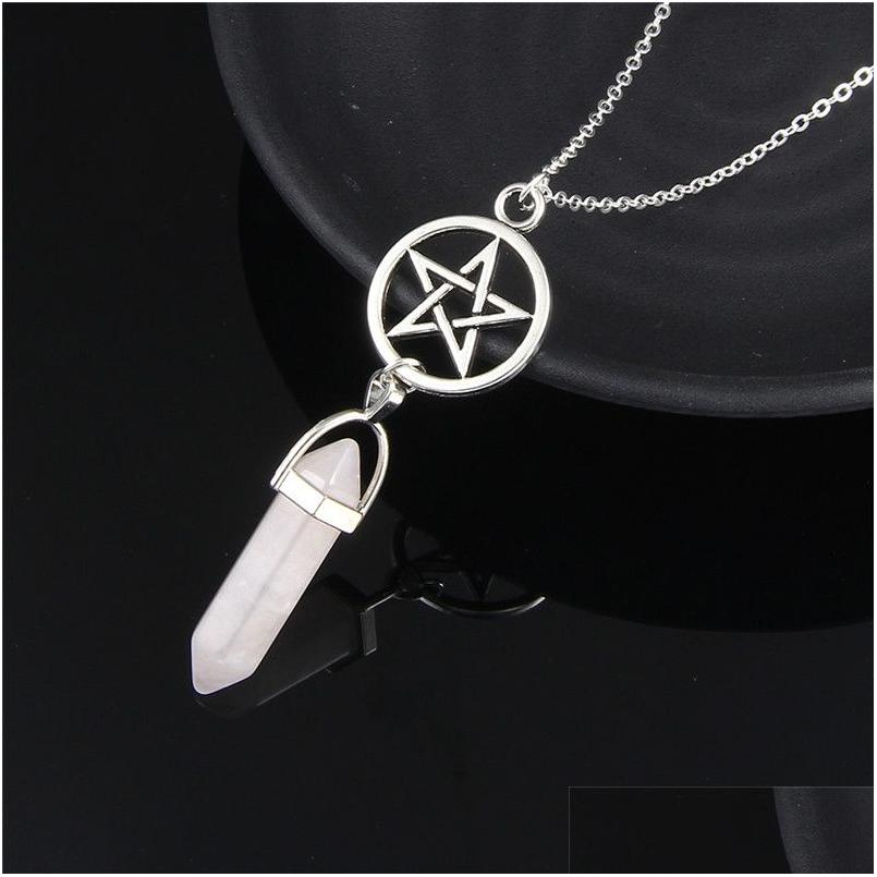 Pendant Necklaces Star Shaped Charms Friends Crystal Opals Natural Stone Colorf S Choker Jewelry Gift Drop Delivery Pendants Dhcxn
Pendant Necklaces Star Shaped Charms Friends Crystal Opals Natural Stone Colorf S Choker Jewelry Gift Drop Delivery Pendants Dhcxn