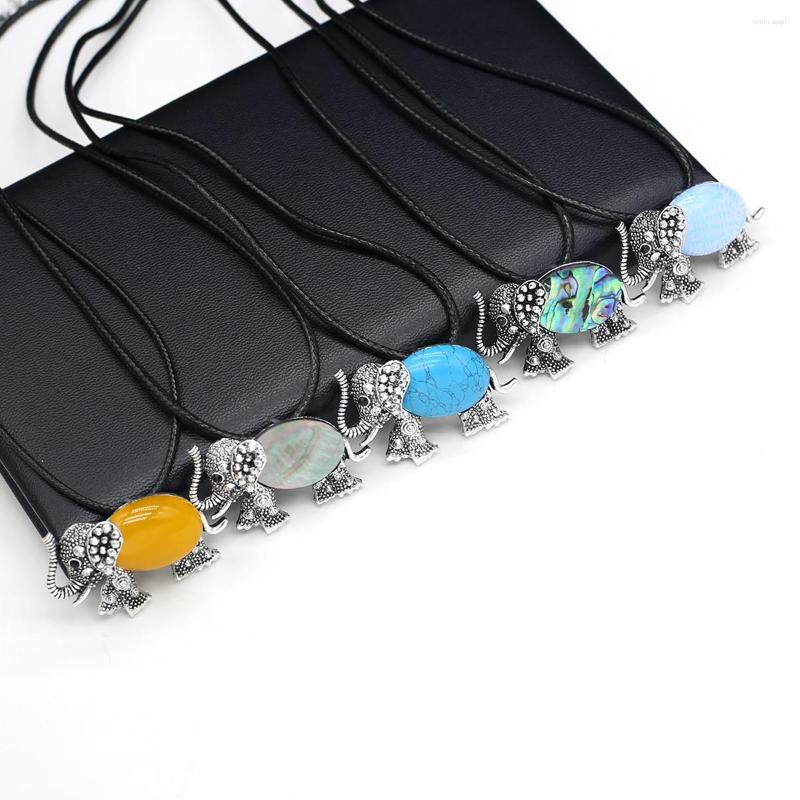 Pendant Necklaces Elephant Natural Stone Animal Necklace Tiger Eye Green Aventurines For Women Jewerly Party Gift 45x30mm
Pendant Necklaces Elephant Natural Stone Animal Necklace Tiger Eye Green Aventurines For Women Jewerly Party Gift 45x30mm