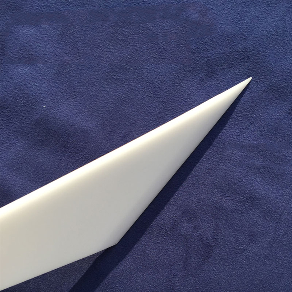 Professional Grade Auto Glass Tinting Squeegee - Thermal Safe White Handle Tool for Vehicle Detailing MO-104Y