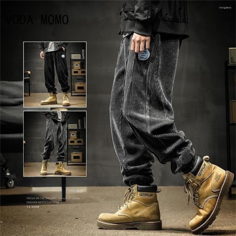 Men's Pants Autumn Winter Men's Corduroy Casual Elastic Waist Business Fashion Straight Loose Trousers Male Black Gray Men
Men's Pants Autumn Winter Men's Corduroy Casual Elastic Waist Business Fashion Straight Loose Trousers Male Black Gray Men