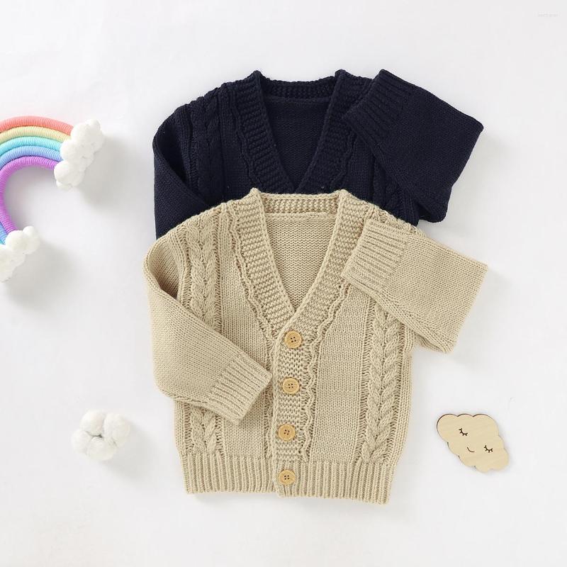 Pullover 2023 2 Colors 0-24M Born Baby Boys Girls Sweater Coat Solid Knit Long Sleeve Single Breasted Cardigan Outwear
Pullover 2023 2 Colors 0-24M Born Baby Boys Girls Sweater Coat Solid Knit Long Sleeve Single Breasted Cardigan Outwear