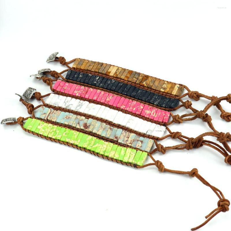 Link Bracelets European And American Multicolor Imperial Stone Hand Woven Bracelet Ocean Style Lovers Accessories Wholesale
Link Bracelets European And American Multicolor Imperial Stone Hand Woven Bracelet Ocean Style Lovers Accessories Wholesale