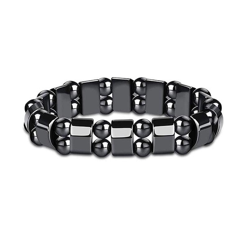 Link Bracelets Chain Hematite Bracelet &Bangles Magnetic Health Double Layer Black For Men& Women
Link Bracelets Chain Hematite Bracelet &Bangles Magnetic Health Double Layer Black For Men& Women
