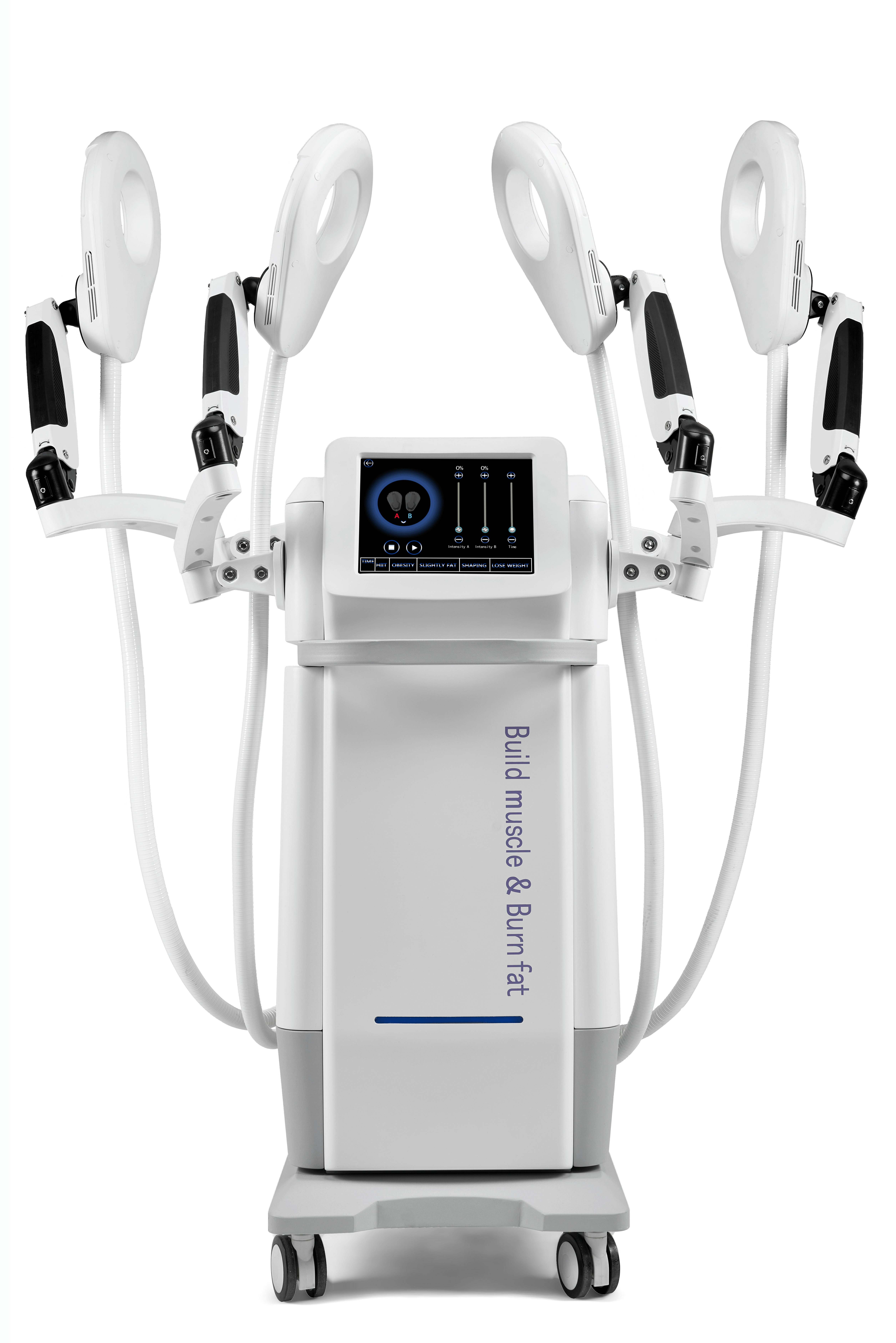 Emslim electro magnetic fat removal body slimming ems machine portable beauty machines high intensity EMT Muscle Building and Body Shaping Magneto Therapy
Emslim electro magnetic fat removal body slimming ems machine portable beauty machines high intensity EMT Muscle Building and Body Shaping Magneto Therapy