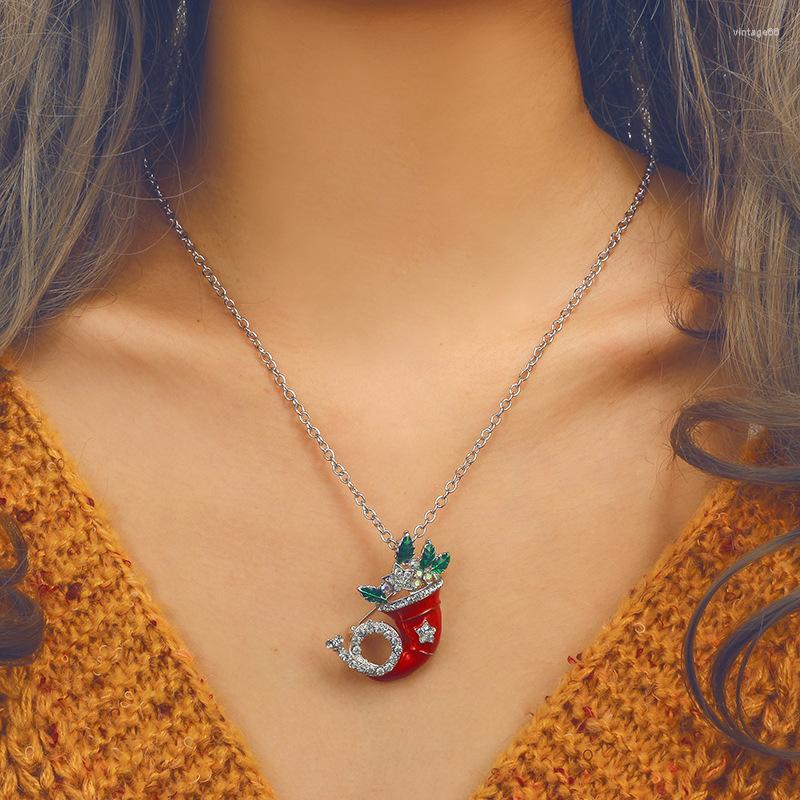 Pendant Necklaces Fashion Christmas Hat Necklace For Women Girl Link Chain Charm Jewelry Girls Party Gifts Santa Claus
Pendant Necklaces Fashion Christmas Hat Necklace For Women Girl Link Chain Charm Jewelry Girls Party Gifts Santa Claus