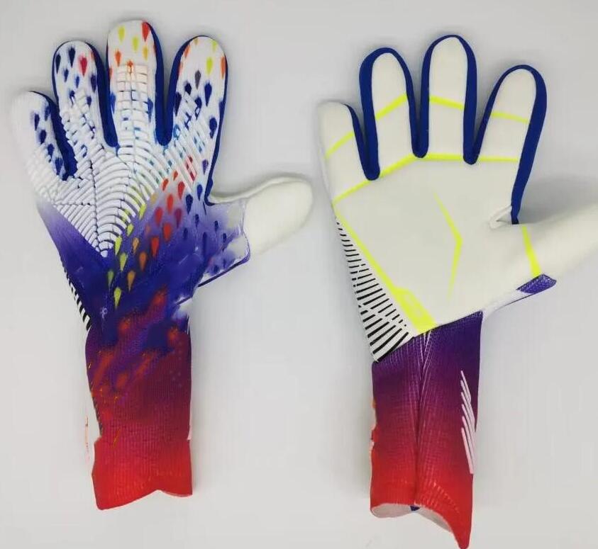 New Goalkeeper Football Gloves Full Latex Goalkeeper Falcon Gloves Match Professional Anti slip Thickened Durable Breathable