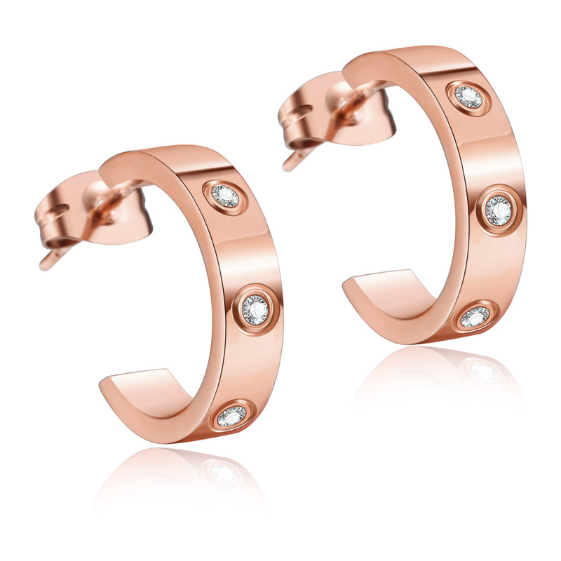 Earrings designer earrings luxury earrings gold earrings Top quality Classic Gold Color earring Stainless Steel earring For Men/Women Jewelry Gift
Earrings designer earrings luxury earrings gold earrings Top quality Classic Gold Color earring Stainless Steel earring For Men/Women Jewelry Gift