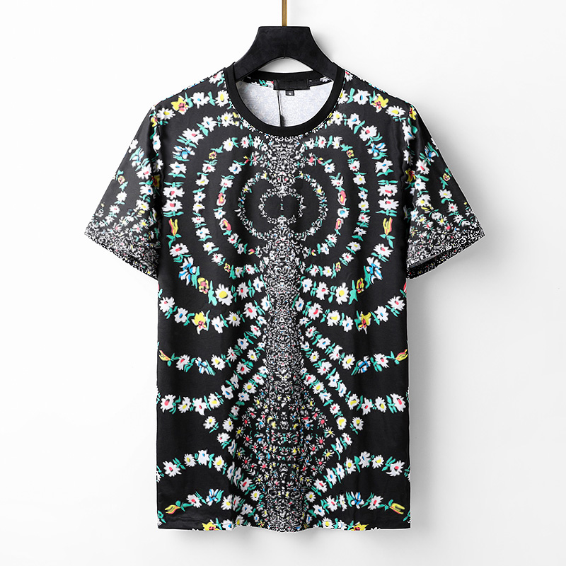Summer men's T shirt fashion new shortsleeved printed casual men's round neck Tees Europe station ice silk flower tshirt soft mercerized cotton half sleeve male tide
Summer men's T shirt fashion new shortsleeved printed casual men's round neck Tees Europe station ice silk flower tshirt soft mercerized cotton half sleeve male tide